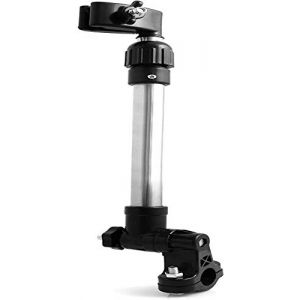 ProLeo Support de parasol en acier inoxydable extensible pour vélo, poussette, déambulateur, fauteuil roulant (Voarge EU, neuf)