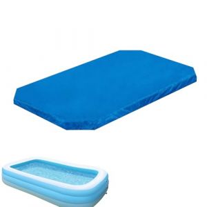 Bâche pour Piscine Rectangulaire, Bâche De Protection pour Piscine Tubulaire, Bâches Anti-poussière pour Piscines Gonflables, Imperméable, Anti-poussière, Anti-UV, 265X170X20cm (Zeyuyun, neuf)