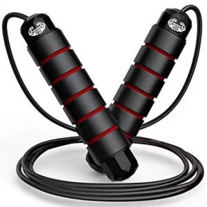 Corde à Sauter – Longueur Réglable en Câble Acier – Poignées Ergonomiques Antidérapantes – Fitness, Cardio, CrossFit, Perte de Poids, musculation, Sport et Entraînement Maison – Xtrem Force (BESSON LOUIS, neuf)