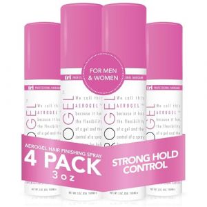 Aerogel Spray de finition pour cheveux 85 g - 4 canettes (Fast Media Ships From USA, neuf)
