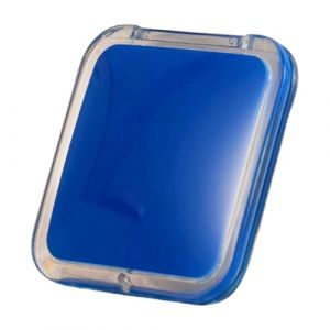 Petit miroir de maquillage portable grossissant x 15 double face miroir carré miroir pour sac à main facile voyage et utilisation quotidienne (fankundianzishangwuyouxiangongsi, neuf)