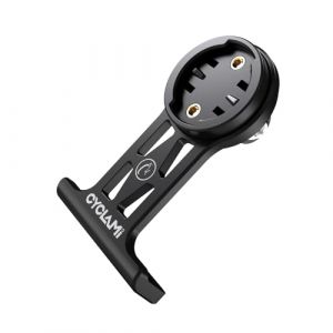 CYCLAMl Support vélo Compatible avec Les Ordinateurs GPS Garmin Edge, XOSS G/G+, iGPSPORT,CooSpo GPS - Support vélo pour Guidon Route MTB Accessoires vélo (morider, neuf)