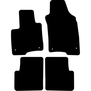 Kovvar Tapis de Sol Compatible avec Fiat Panda 319 2012-2025 Correspondant &agrave; la Version: 312 | Tapis Passager avec des Fixations | Qualit&eacute;: Comfort (Kovvar, neuf)