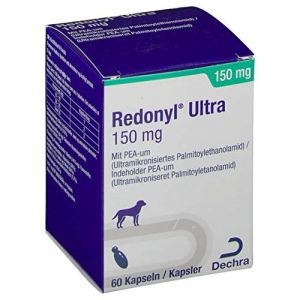 Dechra - Redonyl Ultra 150 mg pour chiens et chats 60 gélules (La Compagnie des Anx, neuf)