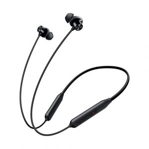 OnePlus Bullets Z2 &Eacute;couteurs intra-auriculaires sans fil Bluetooth avec microphone, basses bombastic &ndash; Pilote 12,4 mm, temps de charge 10 min &ndash; 20 heures de musique, 30 heures d'autonomie, IP55 (B2B TRADING, neuf)