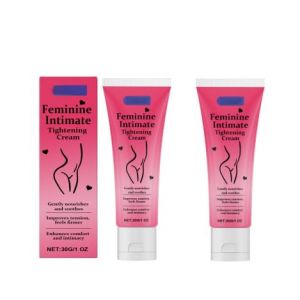 FeminineIntimateTighteningCream|Cr&egrave;me de serrage vaginale|R&eacute;g&eacute;n&egrave;re l'humidit&eacute; et garde les parties intimes humides|Soutient l'intimit&eacute;,2Pcs (xuanjinkeji, neuf)