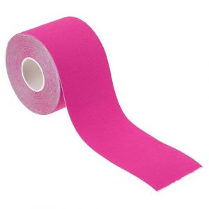 PATIKIL 16,4 Pieds x 2 Pouces Tape Sport Bande Kinesiologie Ruban de Cerceau Aérien, Ruban Adhésif Athlétique Antidérapant pour Yoga, Sports et Gymnastique, Rouge Rose (PATIKIL UK, neuf)