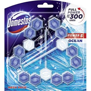 Domestos Domestos Power 5 Ocean Trio Pierre WC 3 x 55 g 165 g (DXON SHOP, neuf)