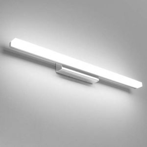 Klighten Lampe Miroir LED salle de Bains 14W 60cm, IP44 Lumiere Salle de Bain Miroir Moderne, Applique Murale Salle de Bain, 110-240V, 910 Lumen, Blanc Froid 6000K (ROBONE, neuf)