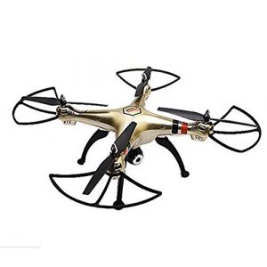 Syma Nouveau Produit X8HC FPV avec 0.3MP 2.4G 4CH 6 Axe RC Quadcopter RTF (X8c Gold). (We Are Nameless, neuf)