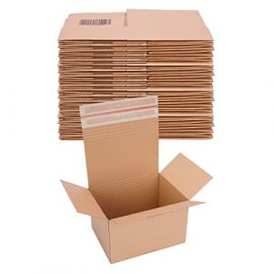 verpacking 40 cartons automatiques d'exp&eacute;dition avec couvercle adh&eacute;sif 26 x 20 x 11,5-16 cm - VP 40 (verpacking, neuf)