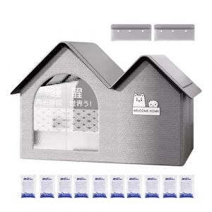 Lit rafraîchissant pour chat | Maison pour chat | Pod de refroidissement pour chat | Maison de refroidissement extérieure pour animaux de compagnie, maison de refroidissement intérieure pour animaux (juanzi--SHOP, neuf)