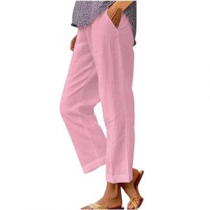 Pantalon Fluide Femme &eacute;t&eacute;, Legging Minceur Femme Amincissant, Pantalon Survetement, pantalonfemme, Tenue Sport, Combinaison de Sudation, Leggings Yoga, Legging Minceur, Yoga Pants, Pantacourt, Lin (keainie, neuf)