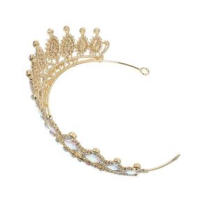 Beavorty Diadème De Mariée Bijoux Décor De Tête De Robe De Mariée Mode Accessoires De Cheveux De Mariée Décor De Diamant Décor De Cheveux En Strass Mariage Strass Princesse Strass Alliage (T Innovation·HX, neuf)
