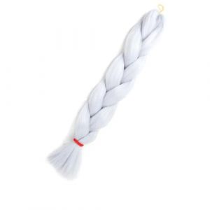 LYVQZPWLRla mode synth&eacute;tique, Extensions de cheveux synth&eacute;tiques de 60 cm for tresses, bleu et violet, au crochet(24inches7) (KanHuaDeY, neuf)