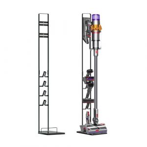 MORANGO Porte-Aspirateur Dyson. Support de Rangement in Metallo Compatible avec Dyson V6/V7/V8/V10/V11/DC58/DC59/DC62/DC74. Support au Sol, Sans Perçage du Mur. (Magic boutique, neuf)