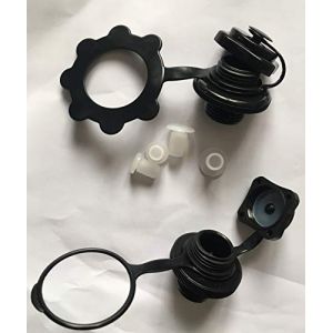 SEVYLOR 2 VALVES Boston (Deux Dimensions) pour VESSIE Laterale DE Kayak + 4 Bouchons (Ref 80907) (Coin-Pieces, neuf)