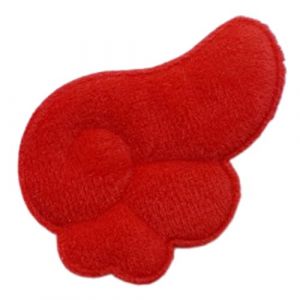 Appliques en peluche en forme d'aile de dessin anim&eacute; appliques en fourrure faites &agrave; la main pour queue de cheval d&eacute;coration charmantes barrettes (tuyaokejiyouxiangongsi, neuf)