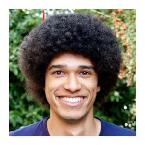 Perruques pour hommes Perruque afro-américaine naturelle avec frange, perruque synthétique Afro noire for hommes, perruques bouclées, coupes de cheveux courtes et moelleuses Perruques calvitie (tanjianbo, neuf)