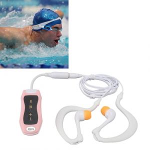Lecteur MP3 Hydrodynamique avec &eacute;couteurs &eacute;tanches 8 Go, Lecteur de Musique Rechargeable IPX8 avec Un Excellent Son pour la Natation, la Plong&eacute;e, la Course &agrave; Pied (8GB) (Bewinner151, neuf)
