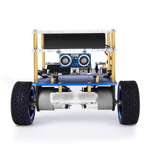 ELEGOO Kit de Voiture Robot Auto-équilibrée Tumblr Compatible avec Les Kits Arduino, STEM Jouets STEM pour Enfants (ELEGOO Official - FR, neuf)