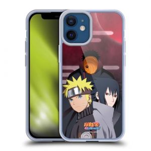 Head Case Designs sous Licence Officielle Naruto Shippuden Obito Naruto Sasuke Art Cl&eacute; Coque en Gel [Protection de Qualit&eacute; Militaire] Compatible avec Apple iPhone 12 Mini Et Compatible avec MagSafe (eCell, neuf)