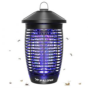 PALONE Lampe Anti Moustique 4500V 20W UV Tueur d'Insectes &Eacute;lectrique Anti Insectes R&eacute;pulsif Efficace Port&eacute;e 100m&sup2; pour Int&eacute;rieur et Ext&eacute;rieur (PALONE Magasin Sp&eacute;cialis&eacute; ABK, neuf)