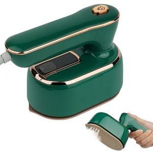 AUAUY Fer à Vapeur Mini, 1000W Mini Fer à Vapeur Portable Fer à Vapeur de Ménage Portable Fer à Vapeur Pliable, Fer à Repasser de Voyage pour la Maison et les Voyages, 20s de Chauffage Rapide-Vert (Lairi, neuf)