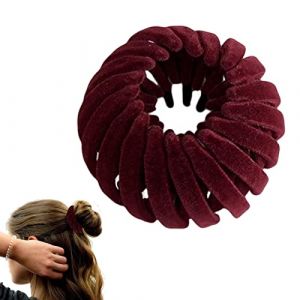 Magic Hair Clips | Ponytail Hair Claw Clip - Three Rows Of Teeth Styling Supplies For Making Ponytail, Bun Bird Nest Magic Hair Clip Hair Accessories Fo, And Hairpin For Long Short Curly Straight Hair (tianwink, neuf)