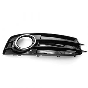 HUIOP Grille De Pare-Chocs Avant,Grille De Pare-Chocs Avant Garniture D'Antibrouillard Lunette Droite Antibrouillard Couvercle De Lampe Grille De Remplacement pour Audi A3 8P S-Line 09-12 (minimin, neuf)