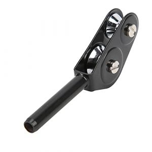 HERCHR Anneau de Guidage &agrave; Double Poulie, Embouts de Rouleau Canne &agrave; P&ecirc;che Anneau Poulie Embouts de Guide de Canne Guide &agrave; Double Rouleau Accessoire de P&ecirc;che &agrave; Tra&icirc;ne pour Bateau de Mer (6.0mm) (YuchooesEU, neuf)