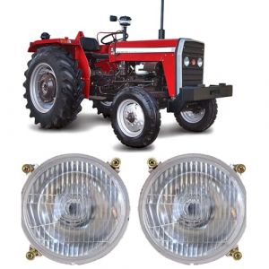 APSMOTIV Phares de tracteur adapt&eacute;s aux feux de tracteur Massey Ferguson, 100 200 500 600 s&eacute;ries lampes de tracteur 1860178M1 1672767M91 Phare Lh Dip Tracteur Pi&egrave;ces de rechange pour Massey Ferguson (APSMOTIV, neuf)