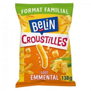 BELIN - Croustilles Emmental 138G - Lot De 4 - livraison offerte (A TA PORTE, neuf)