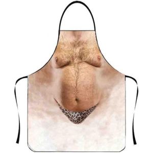 Fartoni Tablier De Cuisine Dr&ocirc;le Pour Homme &ndash; Tablier Sexy Et Humoristique Pour Barbecue, Cuisine Ou F&ecirc;te &ndash; Id&eacute;e Cadeau Rigolote Et Originale Pour Mari, Papa Ou Ami &ndash; Design Multicolore Imperm&eacute;able (guangxiweimoyebaihuoyouxiangongsi, neuf)