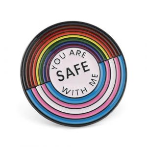 RAMGLYO Pride Pin Arc-en-ciel Broches Gay Pride Citations inspirantes Arc-en-ciel Broches (Rainbow) (F1) (ZHANG QING DE DIAN, neuf)