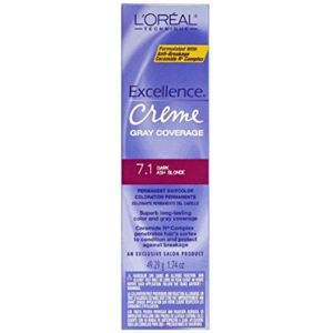 L'Oreal Excellence Coloration Excellence Crème 7.1 Blond cendré foncé 51 ml (Beauté Be, neuf)