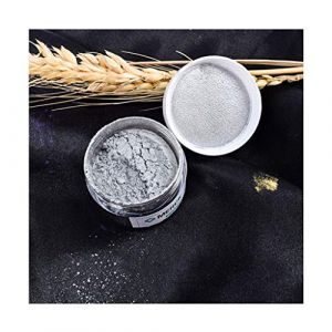 Buwei 5g Comestible Flash Glitter Or Argent Poudre pour D&eacute;corer G&acirc;teau Alimentaire Biscuit Argent (YIdan, neuf)