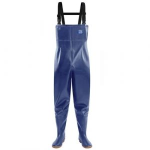 Aikelai Waders Peche Homme Imperm&eacute;able,Cuissardes De P&ecirc;che,Waders Neoprene de 3-Ply,Waders de Peche,Cuissarde Peche Homme (Bleu, EU44) (Aikelai, neuf)