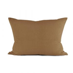 Housse Coussin Exterieur Impermeable, Housse Si&egrave;ge Canap&eacute; Protection Compl&egrave;te avec Fermeture &Eacute;clair, Amovibles Housse Assise Salon De Jardin Terrasse Caravane (Camel,Pillowcase 30&times;50cm) (YUNDU, neuf)