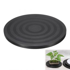 Plateau Tournant Solide,360° Pivotant Plateau Tournante,Plateau Pivotant TV Support Pivotant,Plateau Tournant à 360° avec Roulement Base,Plateau Tournant TV,Plateau Universel Rond,1PC (Deppr, neuf)