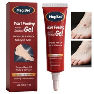 Gel anti-Verrues, Traitement Doux des Verrues Plantaires, Cr&egrave;me anti-verrues, Application Pr&eacute;cise, Sans Coulure, Facile &agrave; Utiliser, Douxs pour les Peaux Sensibles, Doux et nourrissant 20G (RedOceansM, neuf)