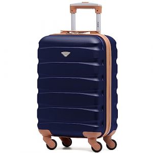 Flight Knight Valises ABS Legeres A 4 Valises Rigides Bagages Cabine Approuve par Plus De 100 Compagnies Aeriennes, Dont EasyJet, British Airways, RyanAir, Virgin Atlantic, Emirates (Prime Brands Group FR, neuf)