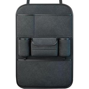 ZhangXD Organisateur Arrière de Siège de Voiture, pour Renault Trafic 3 Phase 3 2021-2024 Rangement Voiture Multi-Poches Rangements Protecteur Arrière de Siège,Black/A (EuroStyle Living, neuf)