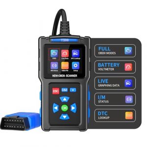 Journeyside OBD2 Diagnostic Voiture,OBDII Scanner Universel Lecteur Code Voiture, Lecteur de Code d'erreur de Moteur, OBDII Diagnostic Auto Valise Voiture pour Tous Les protocoles OBDII (Zynexo  OÜ, neuf)