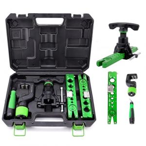 CISSIYOG Dudgeonniere Climatisation,5 in 1 Kit Utils d'&Eacute;vasement,Dudgeonni&egrave;re Kit de Coupe-Tube pour Tuyaux en Cuivre 1/4" &agrave; 3/4" et 6 &agrave; 19 mm,Outil D'&eacute;vasement Excentrique &agrave; 45 Degr&eacute;s (xbdLTD, neuf)