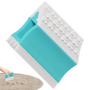 Grattoir &Agrave; Poils Pour Tapis - Grattoir R&eacute;utilisable Double Face Pour L'Enl&egrave;vement Des Poils - Brosse Nettoyante Pour L'Enl&egrave;vement Des De Meubles | Pour La Literie Le Canap&eacute; La Voiture Le Divan E (hepengren, neuf)