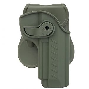 ACEXIER M92 Airsoft Holster Tactique Pistolet Holster Ceinture Gilet Accessoires Réglable Molle Quick Pull Holster OD (BOXUN-FR, neuf)