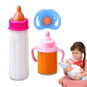 Biberon Magique | Biberons Jouets Pour s | Set De Soin Magique &Agrave; Disparition | Biberon R&eacute;aliste Lait Jus Avec Accessoires | Pour Fille Enfant No&euml;l Anniversaire Cr&egrave;che &Eacute;cole Jeu Maison (zhenzhong0619, neuf)