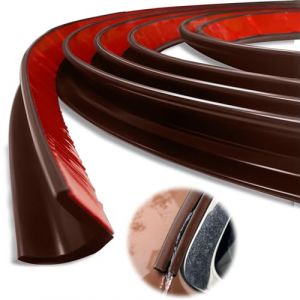 J Shape Goutti&egrave;re RV, Dos autocollant, Bande de D&eacute;viation de Pluie de Toit pour V&eacute;hicule, Camion, Camping-car, Bateau, Voiture, Van, Porte, Camping-car (BOJIEDIANZI, neuf)