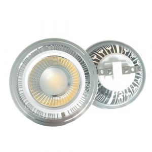 KAKAK Ampoule LED &agrave; intensit&eacute; variable en aluminium GU10 G53 AR111 18 W 12 V 3000 K 4000 K 6000 K pour maison, garage, entrep&ocirc;t(Pure White 4000K,G53) (haiyanwu, neuf)